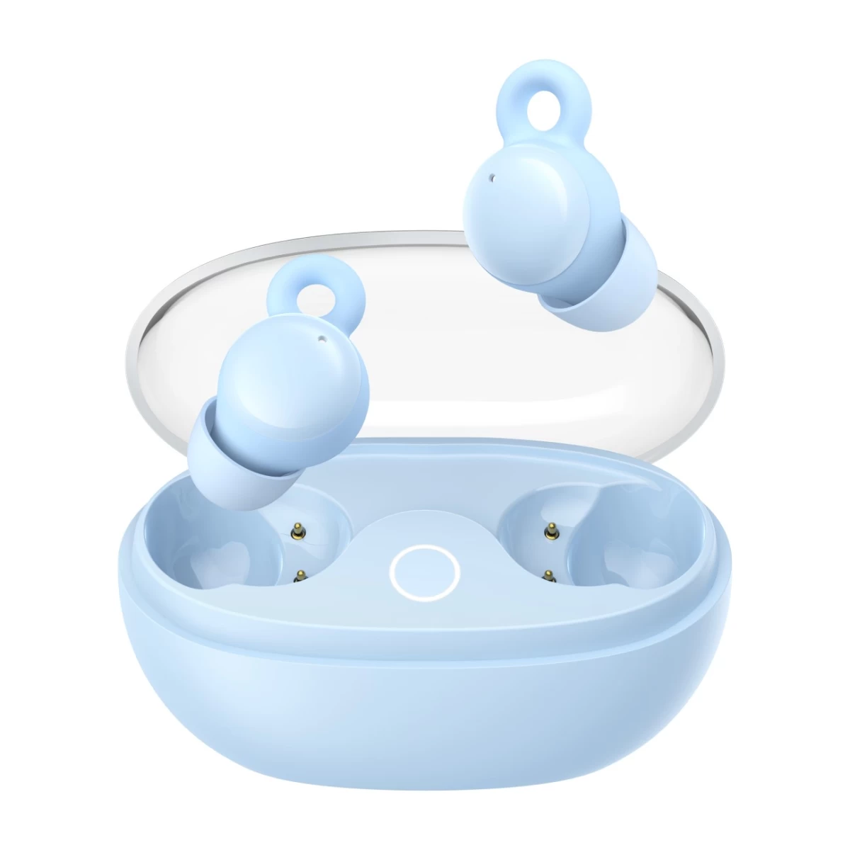 bluetooth Belaidės Ausinės į Ausis Jr-ts3 Mėlynos Spalvos