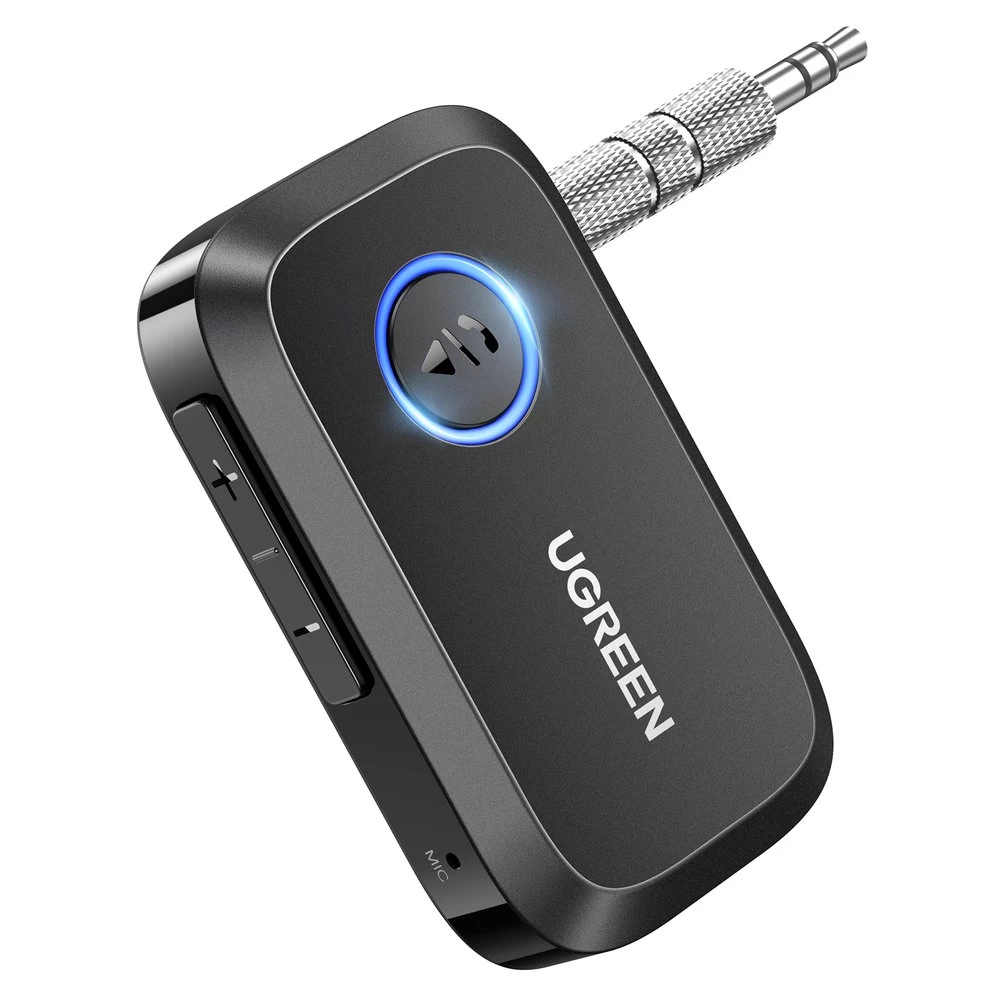 bluetooth Garso Imtuvas 5.3 Aux Mini Lizdas 3,5 Mm Ugreen Cm596 Juodas bluetooth Garso Imtuvas 5.3 Aux Mini Lizdas 3,5 Mm Ugreen Cm596 Juodas
