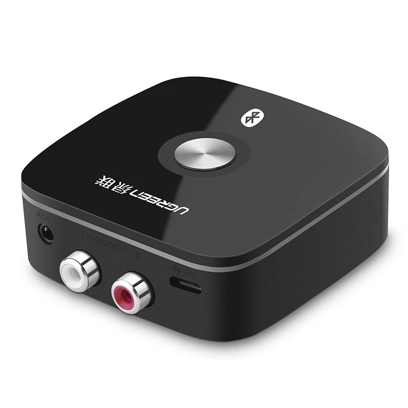 bluetooth Garso Imtuvo Adapteris bluetooth 5.1 Aptx 2rca To 3,5 Mm Mini Jack - Juodas bluetooth Garso Imtuvo Adapteris bluetooth 5.1 Aptx 2rca To 3,5 Mm Mini Jack - Juodas