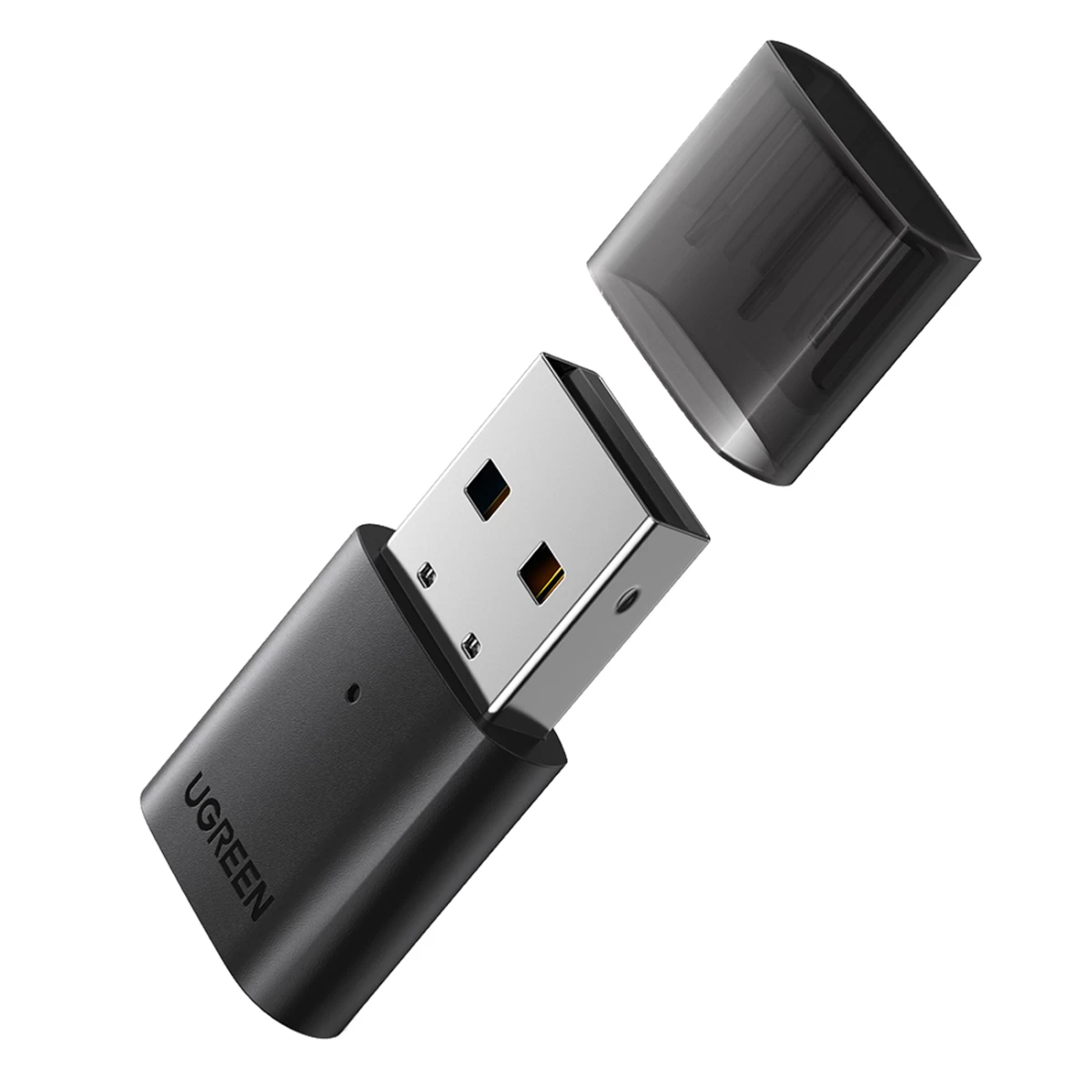 bluetooth Siųstuvo-imtuvo Adapteris 5.0 Usb-a, Juodas bluetooth Siųstuvo-imtuvo Adapteris 5.0 Usb-a, Juodas