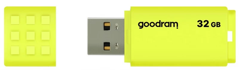 Blykstė Goodram Ume2 (32 Gb /usb 2.0 / Geltonos Spalvos )