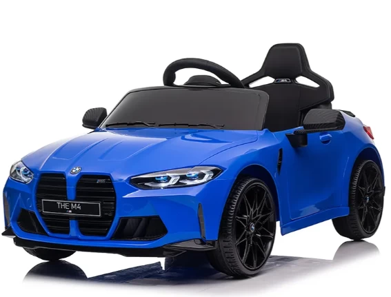 Bmw M4 Blue Akumuliatoriaus Automobilis Eva Odos Nuotolinio Valdymo Pultas