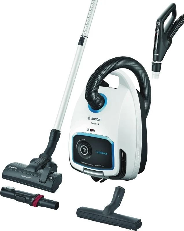 Bosch 6 Serijos prosilence Dulkių Siurblys Su Maišeliu Bgb6sil1 Bgb6sil1 (700w / Baltas / Juodas ) Bosch 6 Serijos prosilence Dulkių Siurblys Su Maišeliu Bgb6sil1 Bgb6sil1 (700w / Baltas / Juodas )
