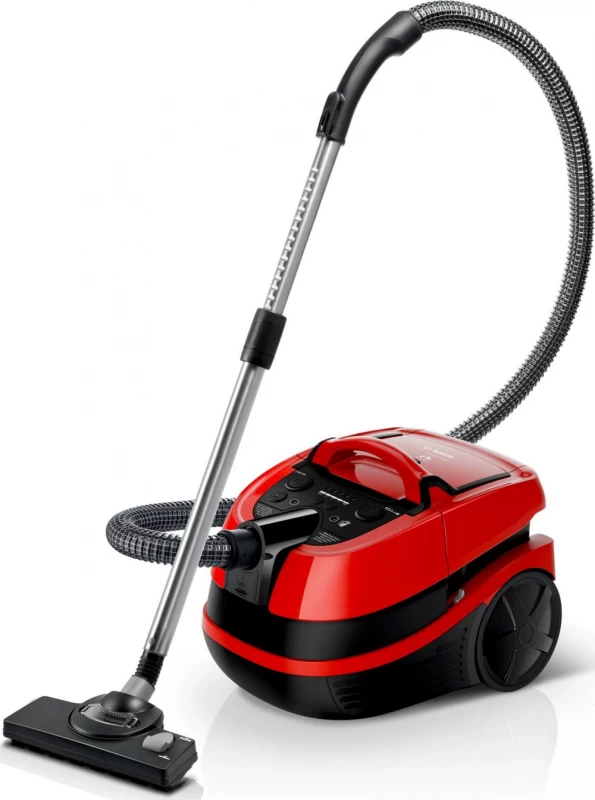 Bosch aquawash&amp;clean Dulkių Siurblys Su Maišeliu Bwd421pet (2100w / Raudona/juoda )
