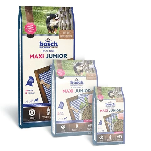 Bosch MAXI JUNIOR 15 kg Šuniukas Paukštiena
