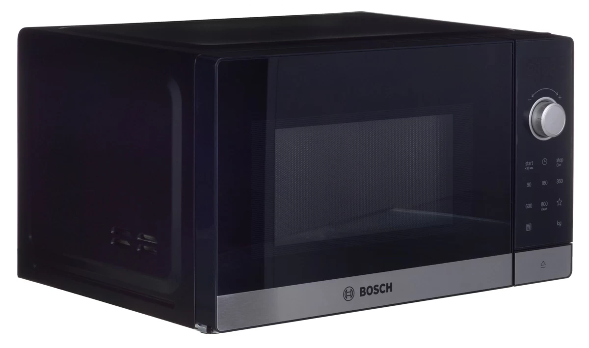 Bosch Serie 2 FFL023MS2 microwave Countertop Solo microwave 20 L 800 W Black, Stainless steel Bosch Serie 2 FFL023MS2 microwave Countertop Solo microwave 20 L 800 W Black, Stainless steel
