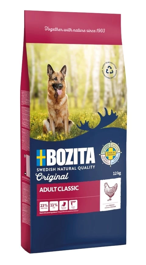 BOZITA Original Adult Classic Chicken - dry dog food - 12kg