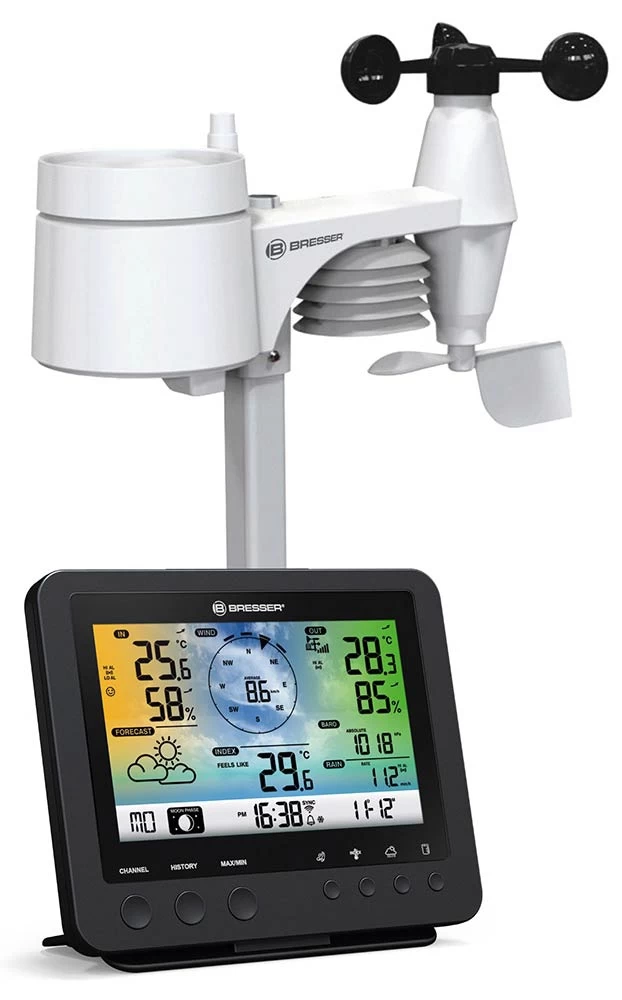 bresser 5-in-1 Wi-fi Orų Stotis Su Spalvotu Ekranu