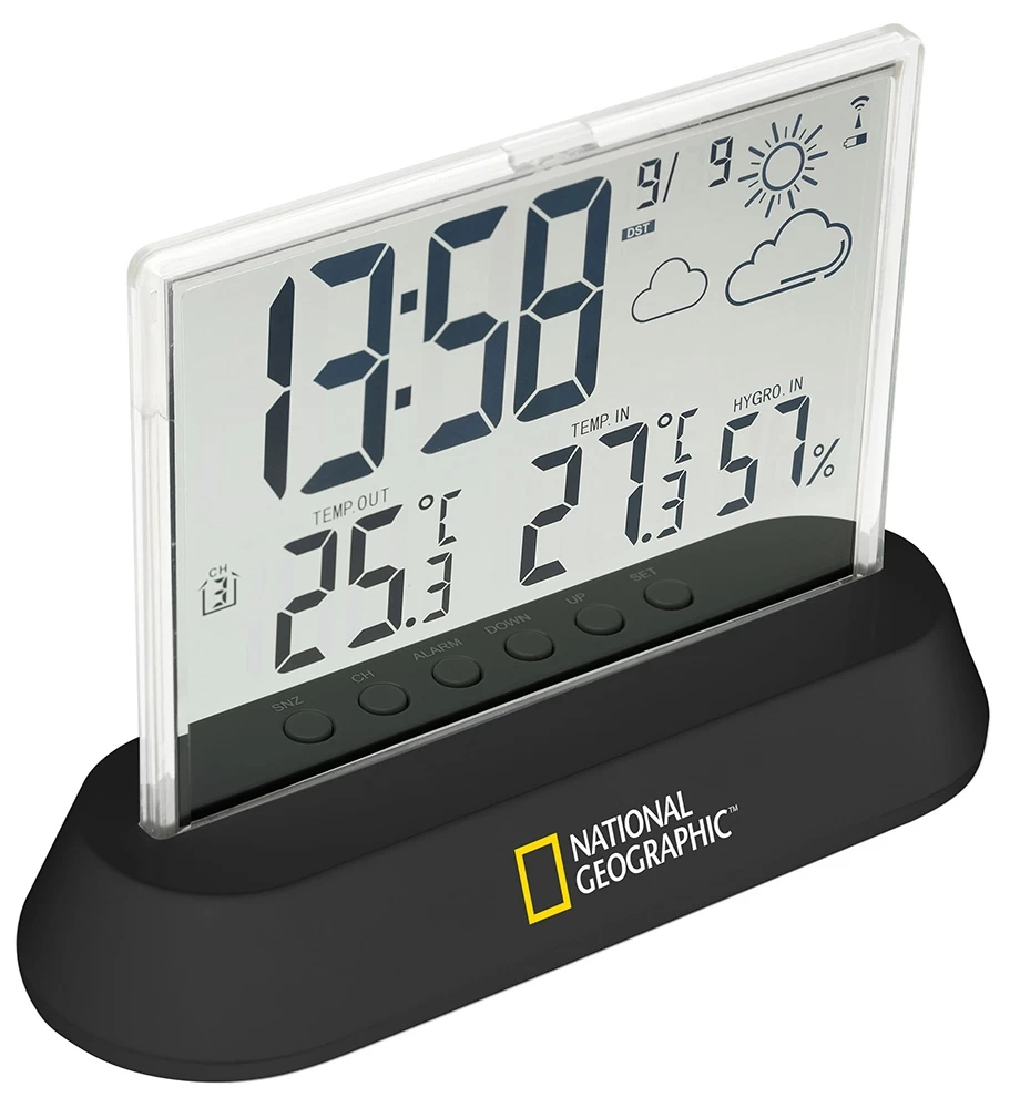 Bresser National Geographic Meteorologinė Stotis, Skaidri
