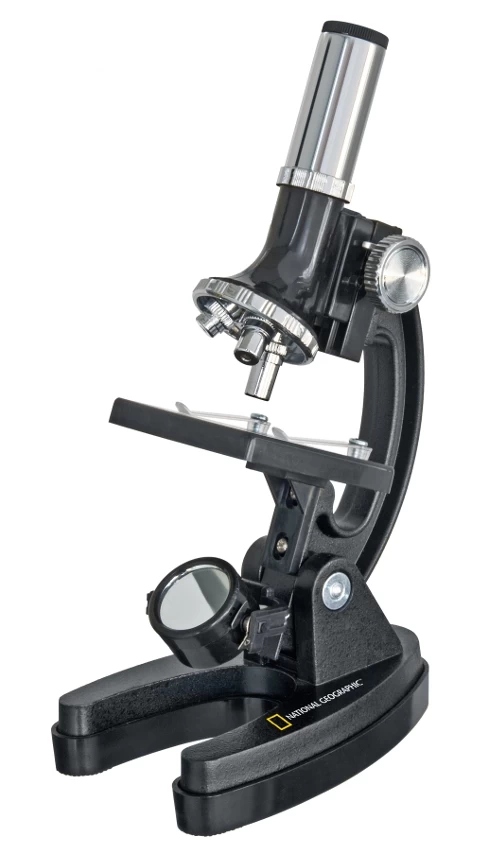 Bresser National Geographic Mikroskopas 300x-1200x (su Dėklu)