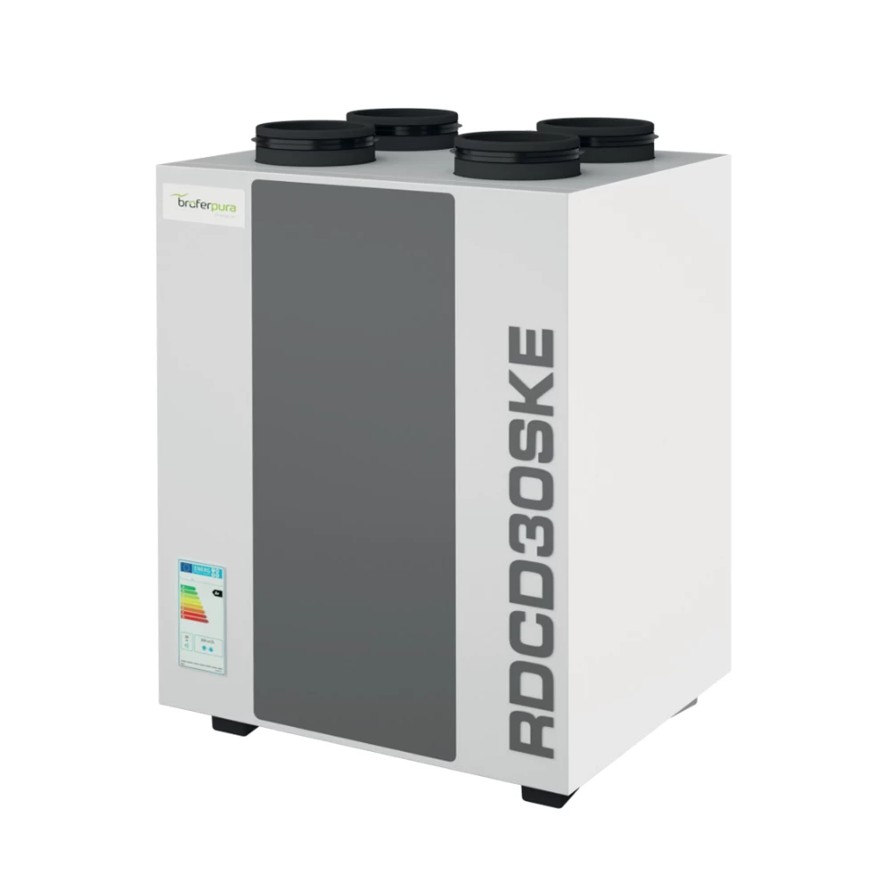 Brofer RDCD30SKE entalpinis rekuperatorius 250 m3/val.
