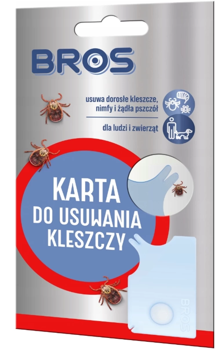 Bros, Erkių šalinimo Kortelė, 1 Vnt.