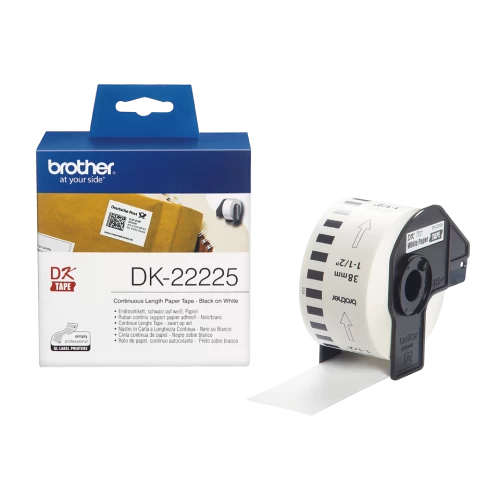 Brother DK-22225 (DK22225) Continuous Paper Tape 38mm