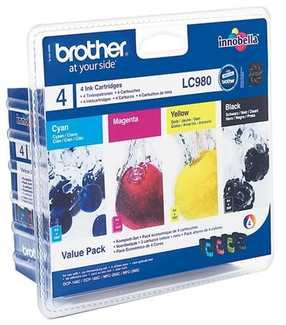 Brother Kasečių Rinkinys Lc980 Lc-980valbp