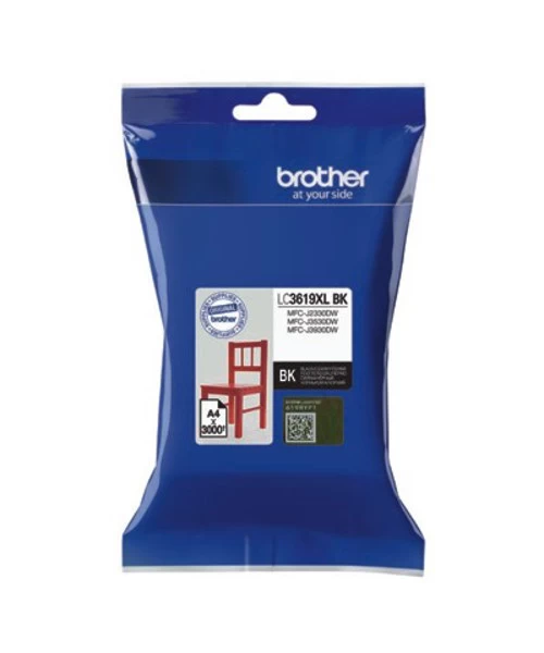 Brother Lc3619bk Juodas Rašalas