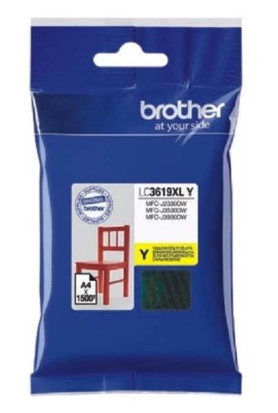 Brother Lc3619y Geltonas Rašalas