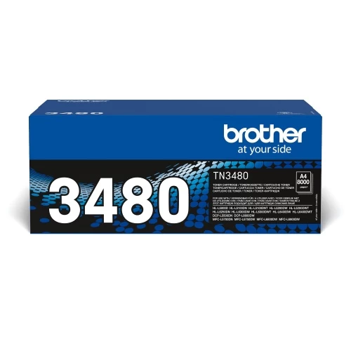 Brother TN-3480 (TN3480) Lazerinė kasetė, Juoda