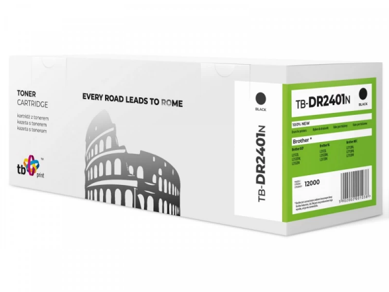 Būgnas Brother Dr2401 Tb-dr2401n Bk 100% Naujas