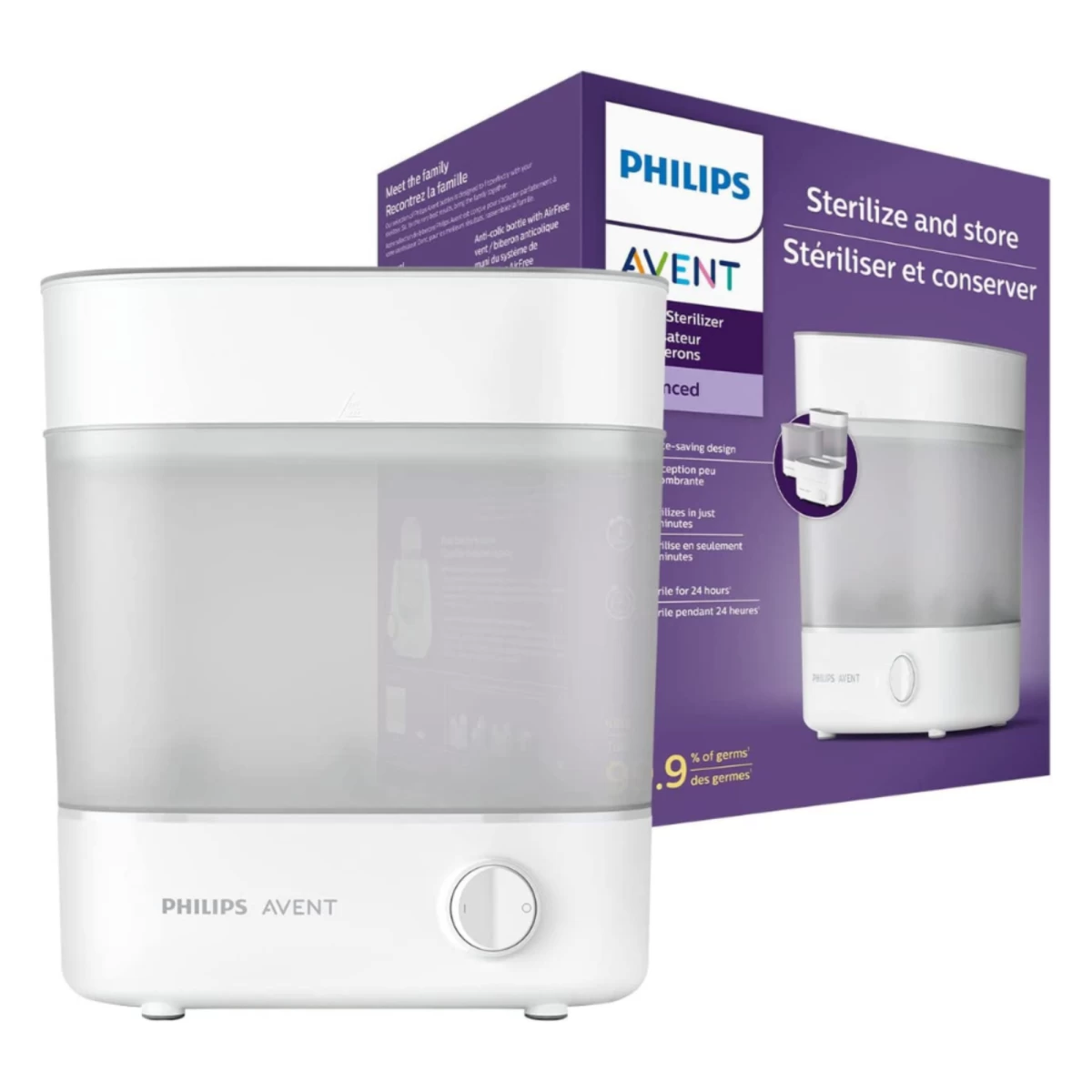 Buteliukų Sterilizatorius Philips Avent Advanced SCF291/00