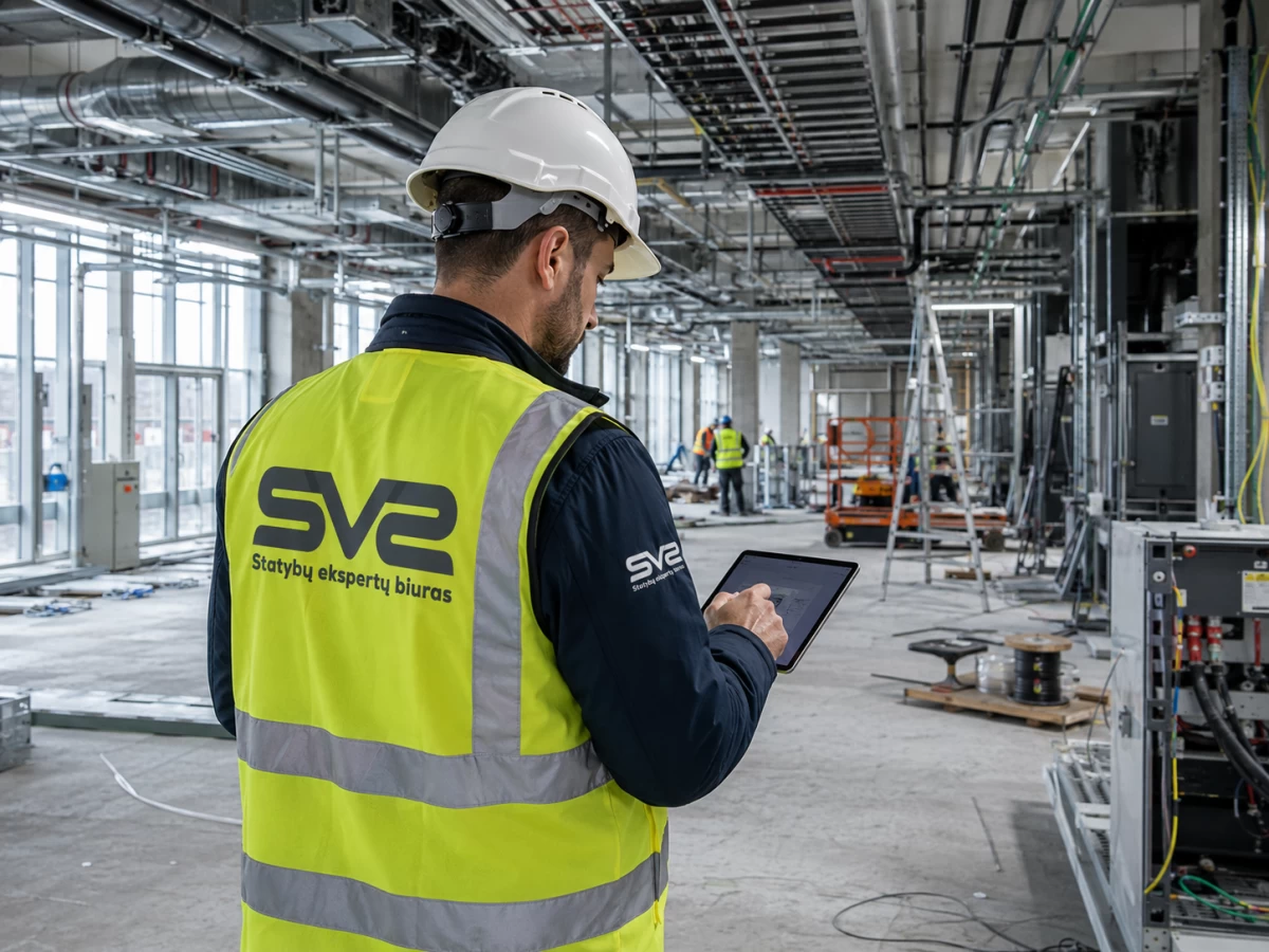 Statybos techninė priežiūra privatiems ir verslo klientams