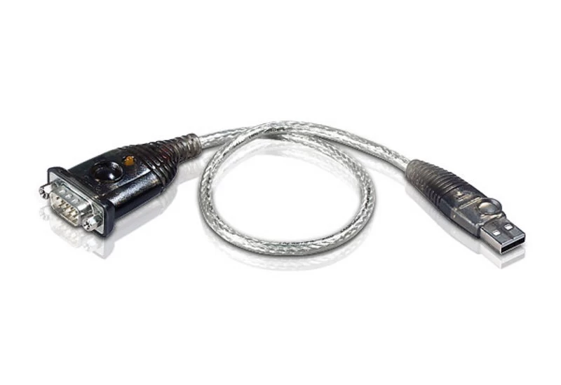 Cable ATEN UC-232A (0,40m; USB M - RS-232 M; silver color)