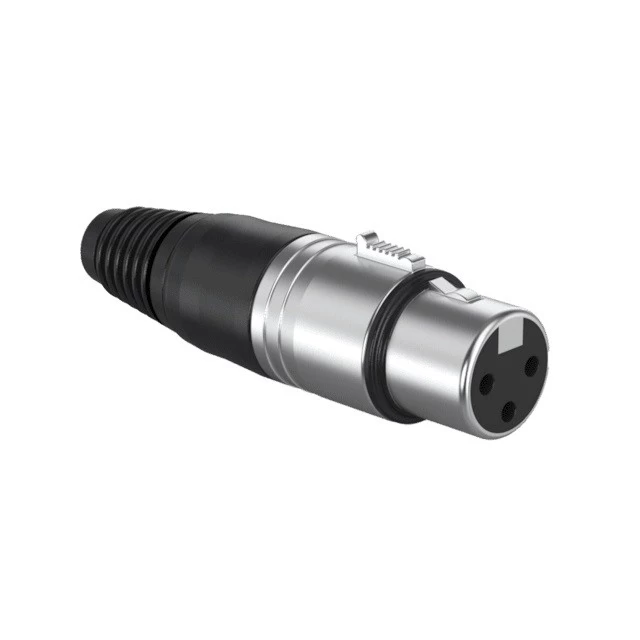 CABLE CONNECTOR 3-PIN   XLE FEMALE