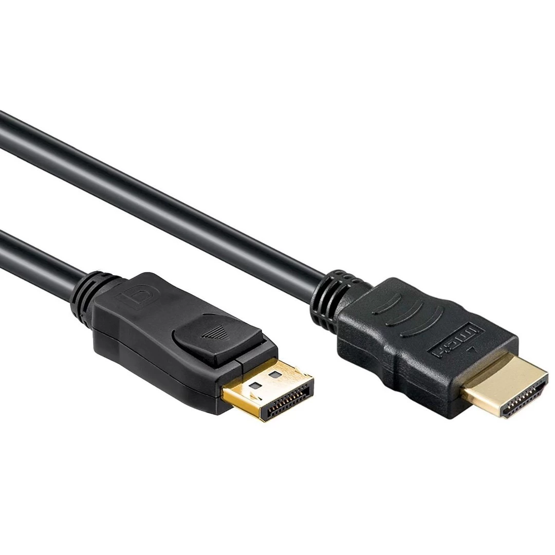 Cable GEMBIRD CC-DP-HDMI-6 (DisplayPort M - HDMI M; 1,8m; black color)