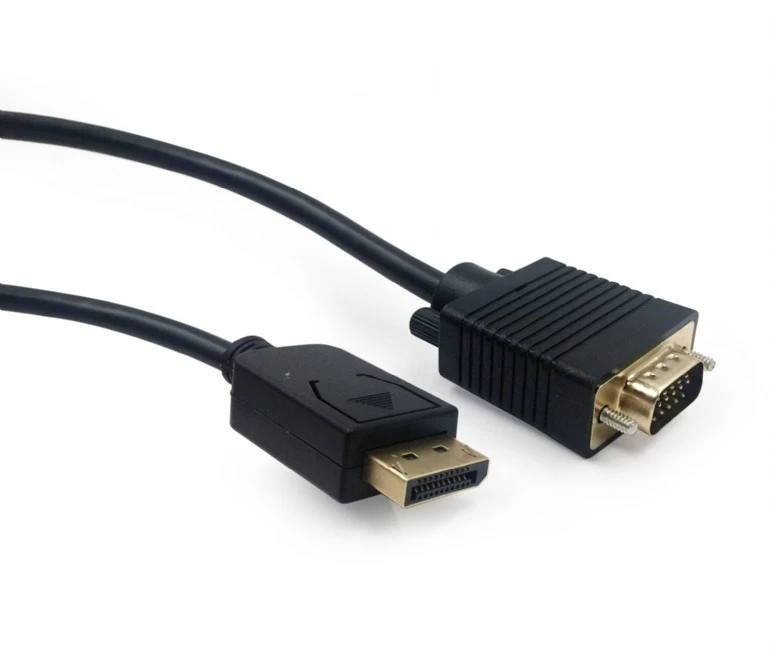 Cable GEMBIRD CCP-DPM-VGAM-6 (D-Sub (VGA) M - DisplayPort M; 1,8m; black color)