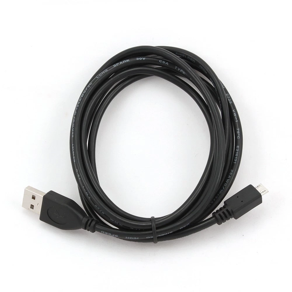 Cable GEMBIRD CCP-MUSB2-AMBM-1M (Micro USB M - USB M; 1m; black color)