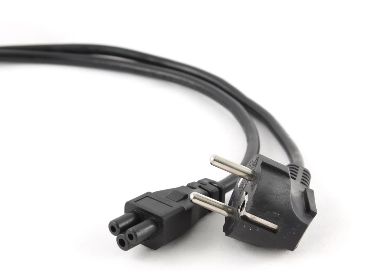 Cable GEMBIRD PC-186-ML12 (3-Pin M - Schuko, Shuko M; 1,8m; black color)