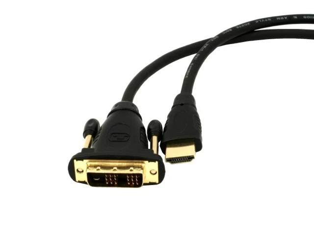 Cable HDMI-DVI gold      plated 3m