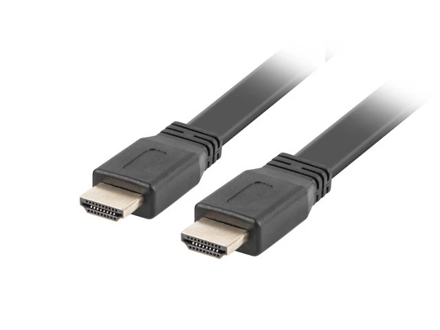 Cable HDMI-HDMI v2.0    5m black flat