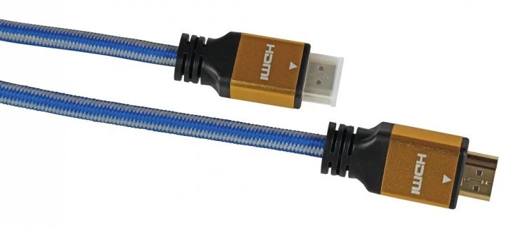 Cable IBOX HD04 ULTRAHD 4K 1,5M V2.0 ITVFHD04 (HDMI M - HDMI M; 1,5m; blue color)