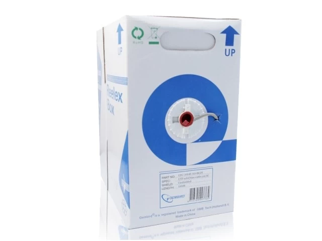 Cable LAN Cat5e UTP      solid AWG24 305m