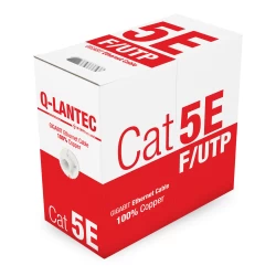 Cable network A-LAN drut, 100 miedź KIF5PVC305NC (F/UTP; 305m; 5e; gray color)