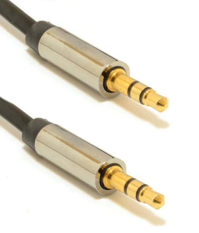 Cable stereo mini Jack  3.5mm M/M 0.75m