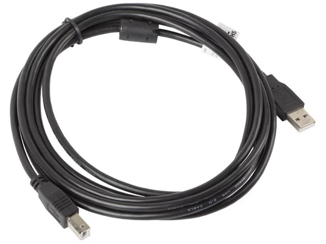 Cable USB 2.0 AM-BM     3M Ferryt black