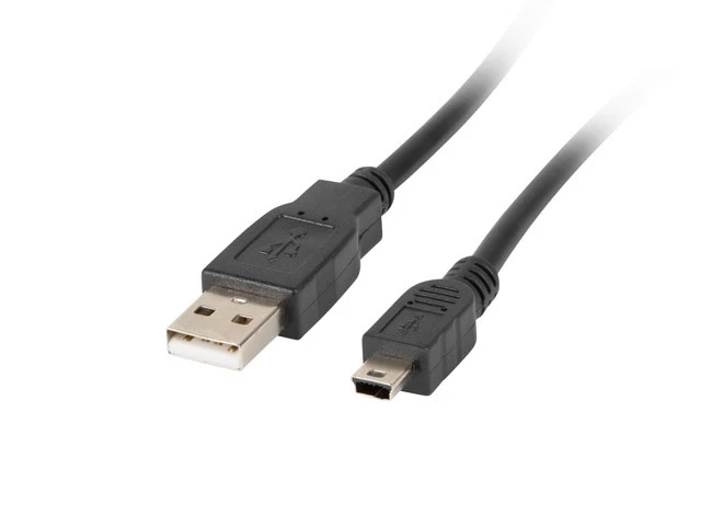Cable USB 2.0 mini      AM-BM5P 1.8M black