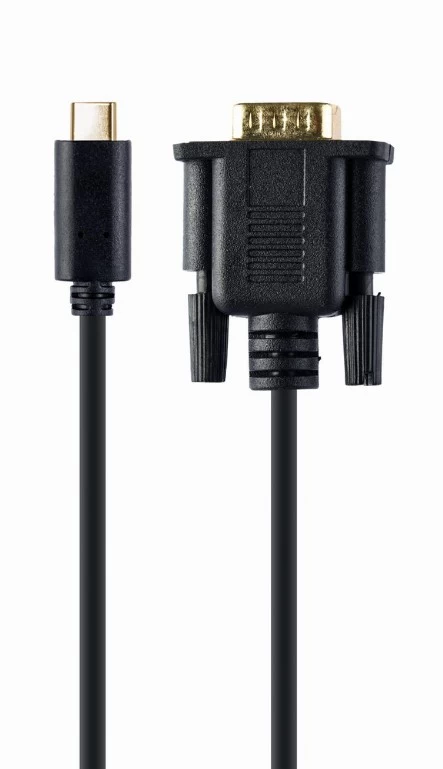 Cable USB-C to VGA male 1920x1080 60Hz