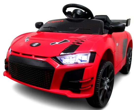 Cabrio A1 Raudonas, Akumuliatorinis Automobilis, Supimo Funkcija, Pilotas