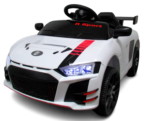 Cabrio A1 White, Akumuliatorinis Automobilis, Supimo Funkcija, Pilotas