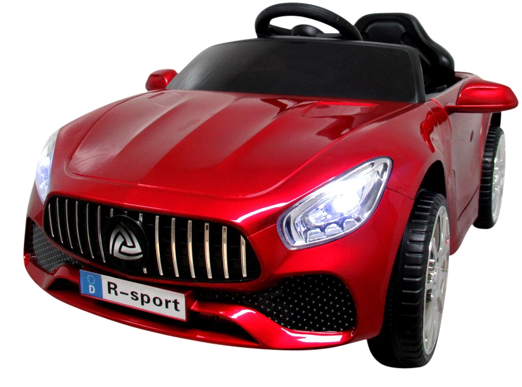 Cabrio B3 Vyšninės Spalvos Lakuotas Akumuliatorinis Automobilis