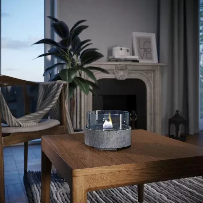 CAFE 18 Lava stalo židinys, naudojamas Tenderfuel skystis