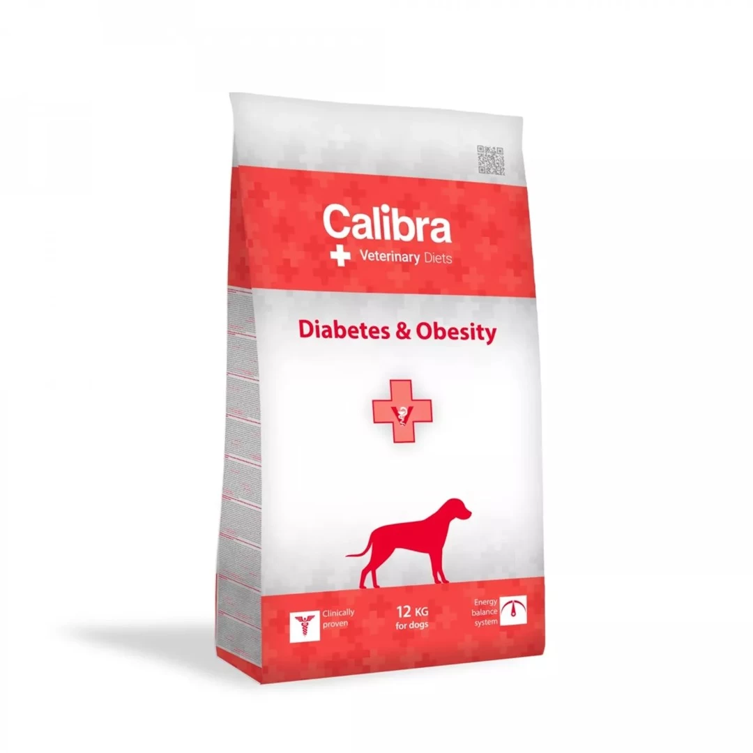 CALIBRA Veterinary Diets Dog Diabetes&amp;Obesity - dry dog food - 12kg