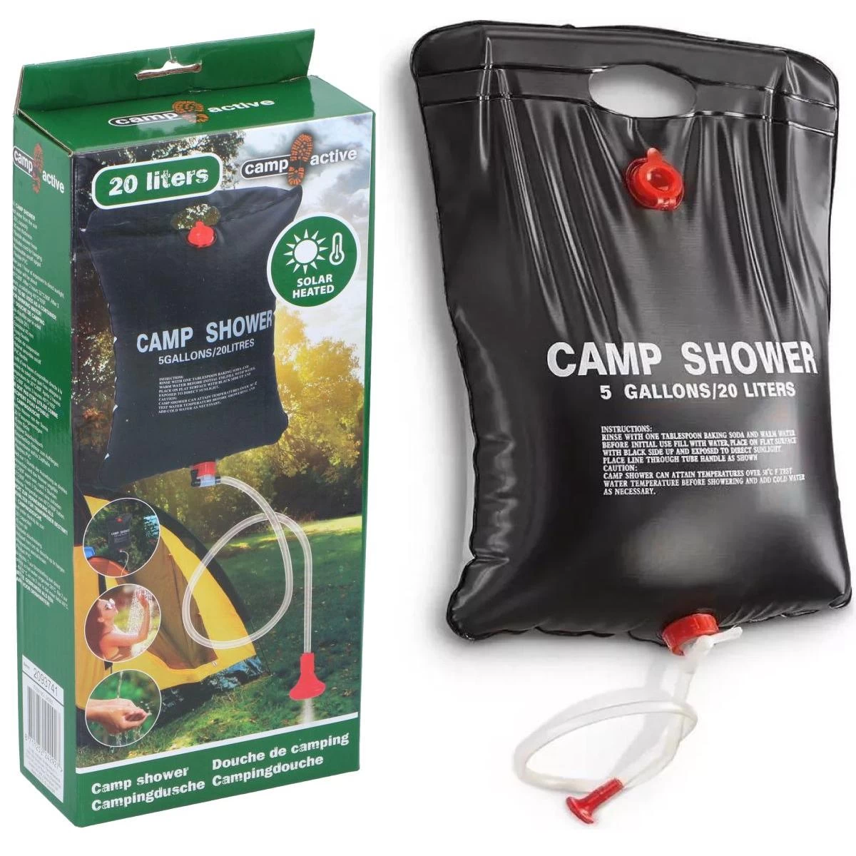 Camp Solarinis Dušas 20l Camp Active