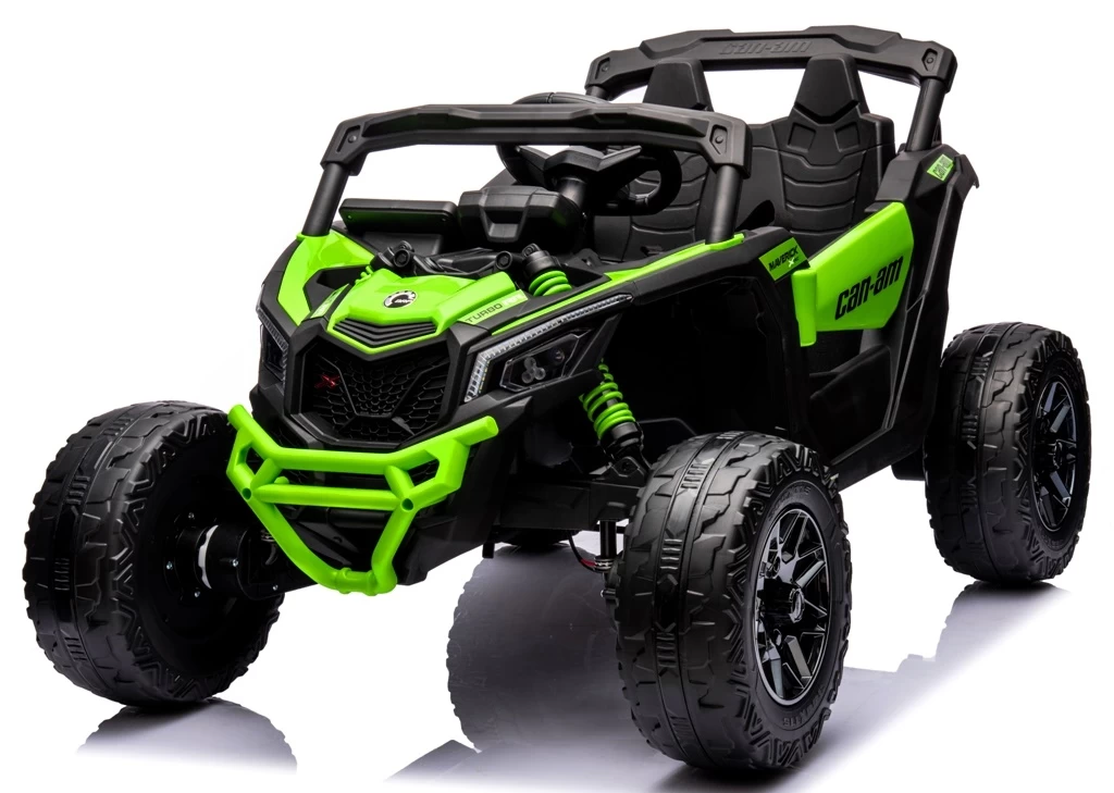 Can Am Maverick Green 4x4 4x200 Wat Akumuliatoriaus Automobilis Eva Odinis Pilotas Aku Li-on
