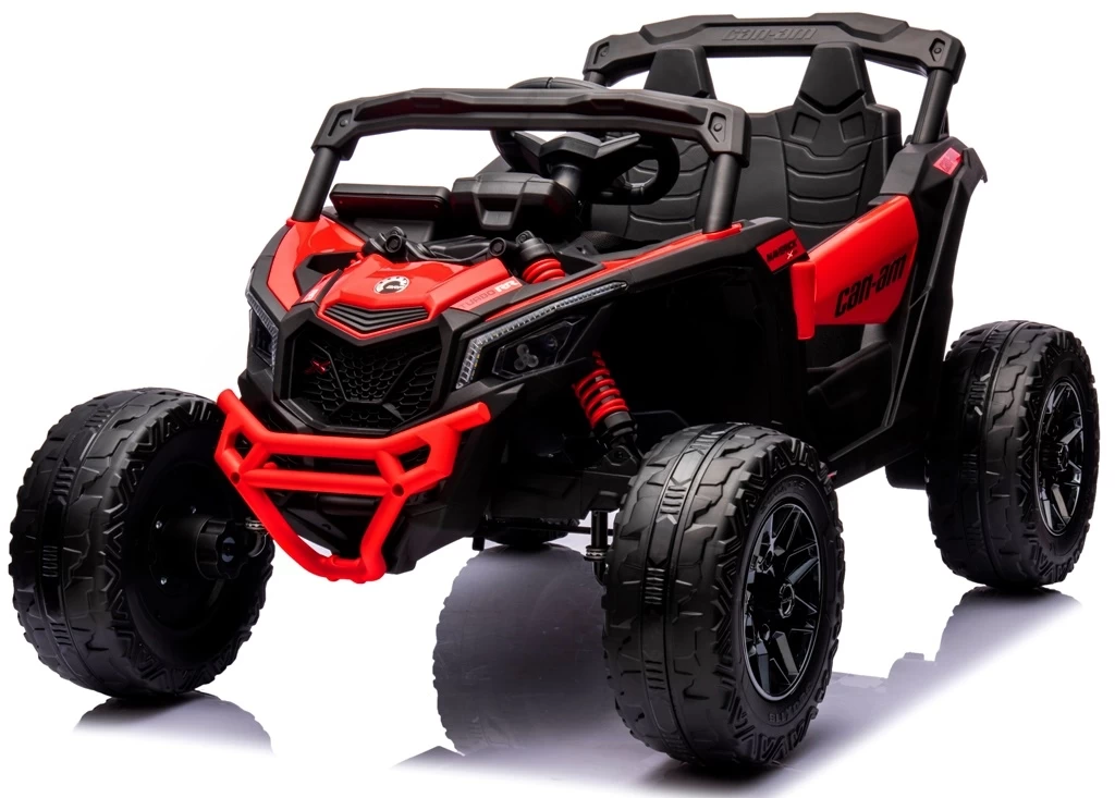 Can Am Maverick Red 4x4 4x200 Wat Akumuliatorius Automobilis Eva Odinis Pilotas Aku Li-on