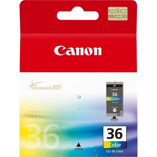 Canon CLI-36 Color (1511B001) Rašalinė kasetė, CMY