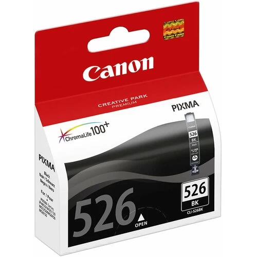 Canon Cli-526 Bk Juodos Spalvos Rašalas 4540b001 4540b001