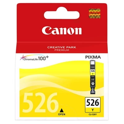 Canon CLI-526 Y (4543B001) Rašalinė kasetė, Geltona